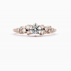 Cerise Grande Engagement Ring with White Sapphire - Cerise sormus ...