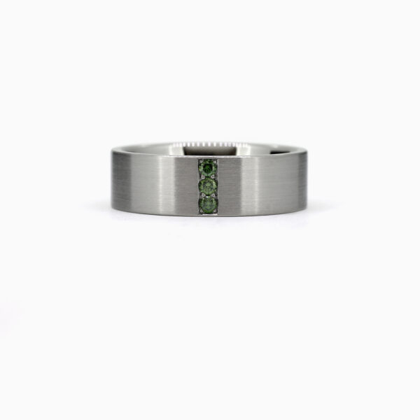 Line_men_wedding_band_green_diamonds Line_men_wedding_band_green_diamonds