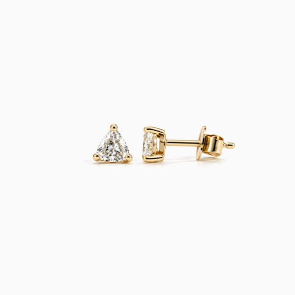 Trillioncutdiamondstudearrings