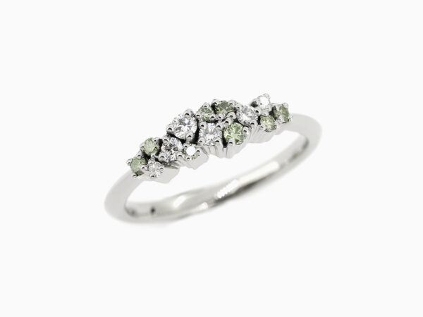Cerise Constellation band with Diamonds (Kopio)