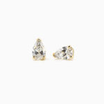 pearcutdiamondsolitairestudearrings